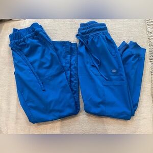 Royal blue scrub bottoms